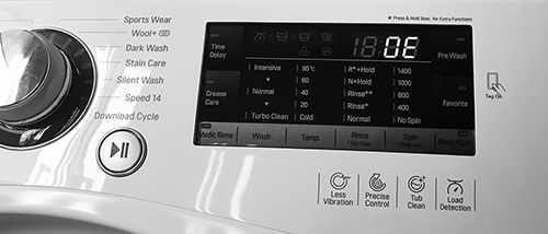 what does the code ue mean on my lg washer